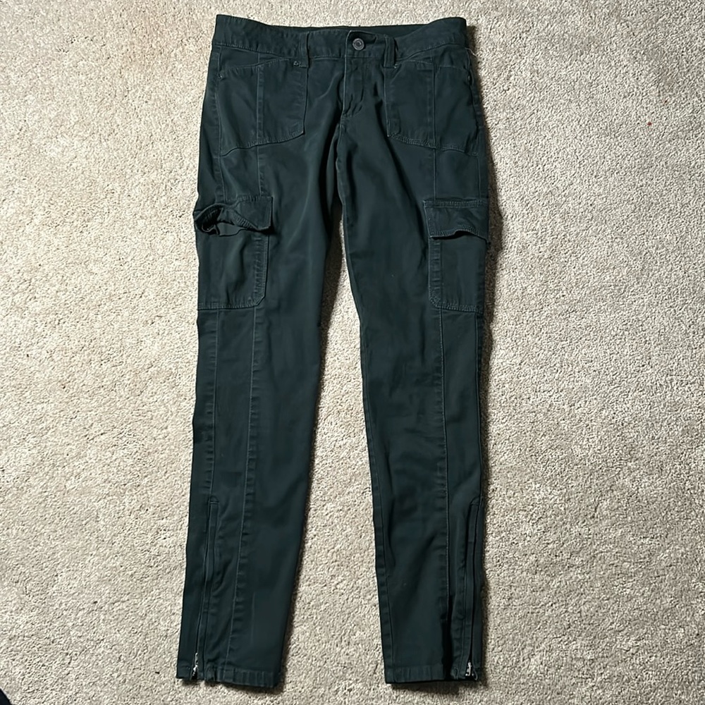 White House Black Market cargo pants skinny jeans